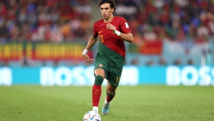 菲利克斯葡萄牙46场打进10球，首次连续两场破门